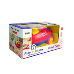 Vysávač na batérie - žlto-červený